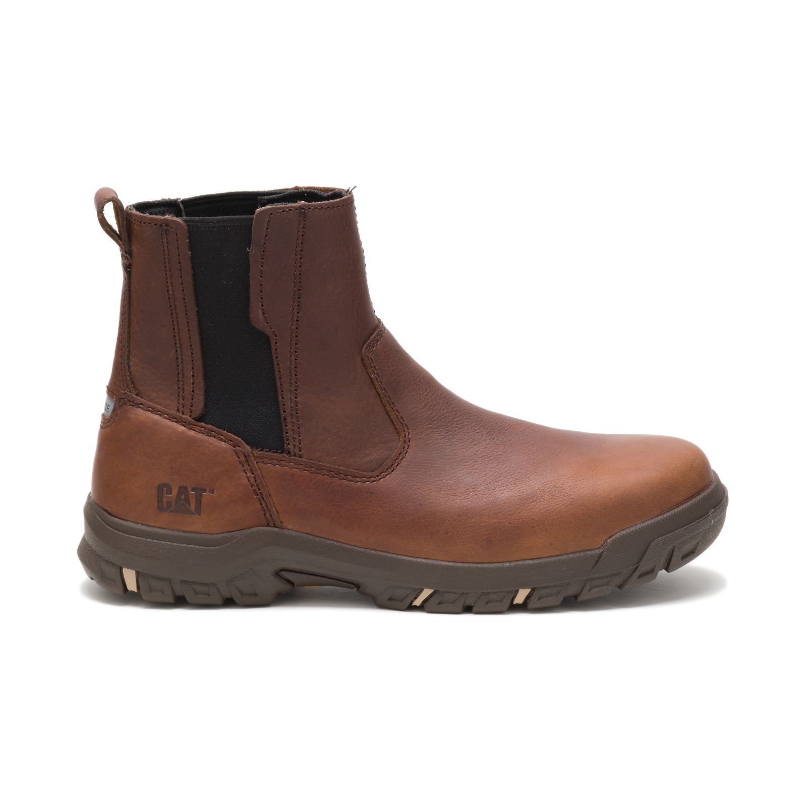 Caterpillar Abbey Steel Toe - Womens Slip On Boots - Brown - NZ (096ERDHGL)